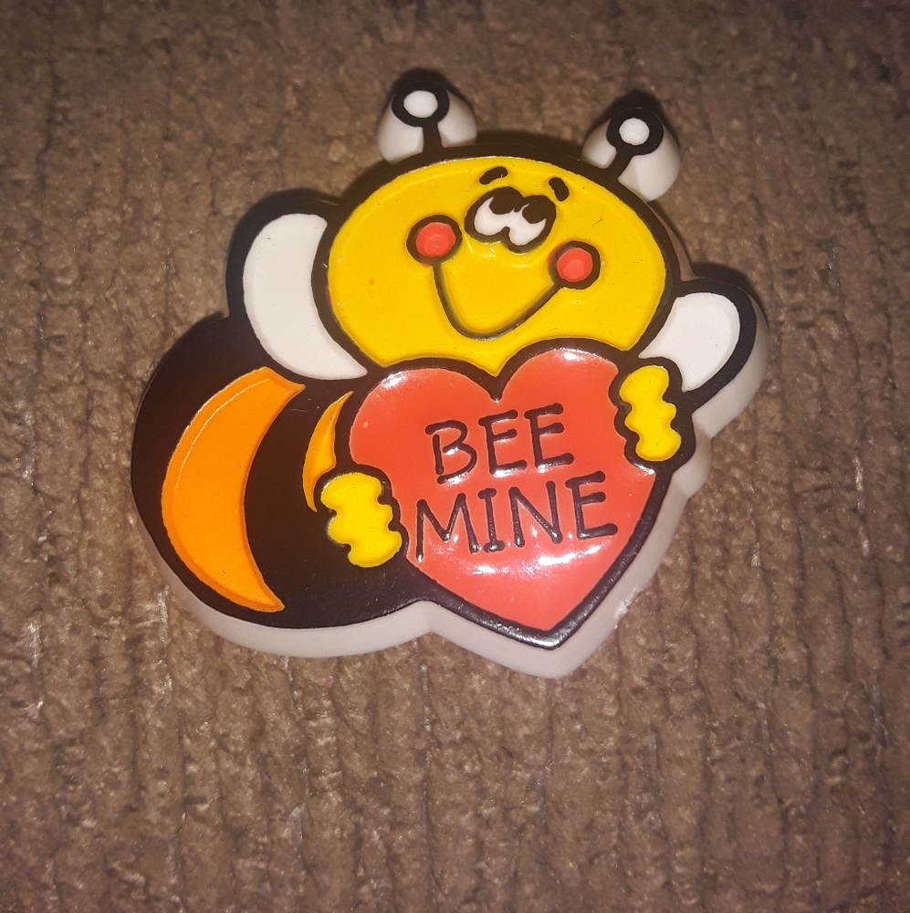 Vintage Hallmark Bee Mine Pin Brooch 1 1/2" Long